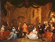William Hogarth The Beggar's Opera oil painting artist